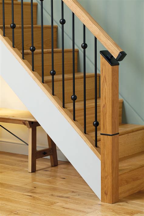 metal stair spindle brackets|metal spindles for interior stairs.